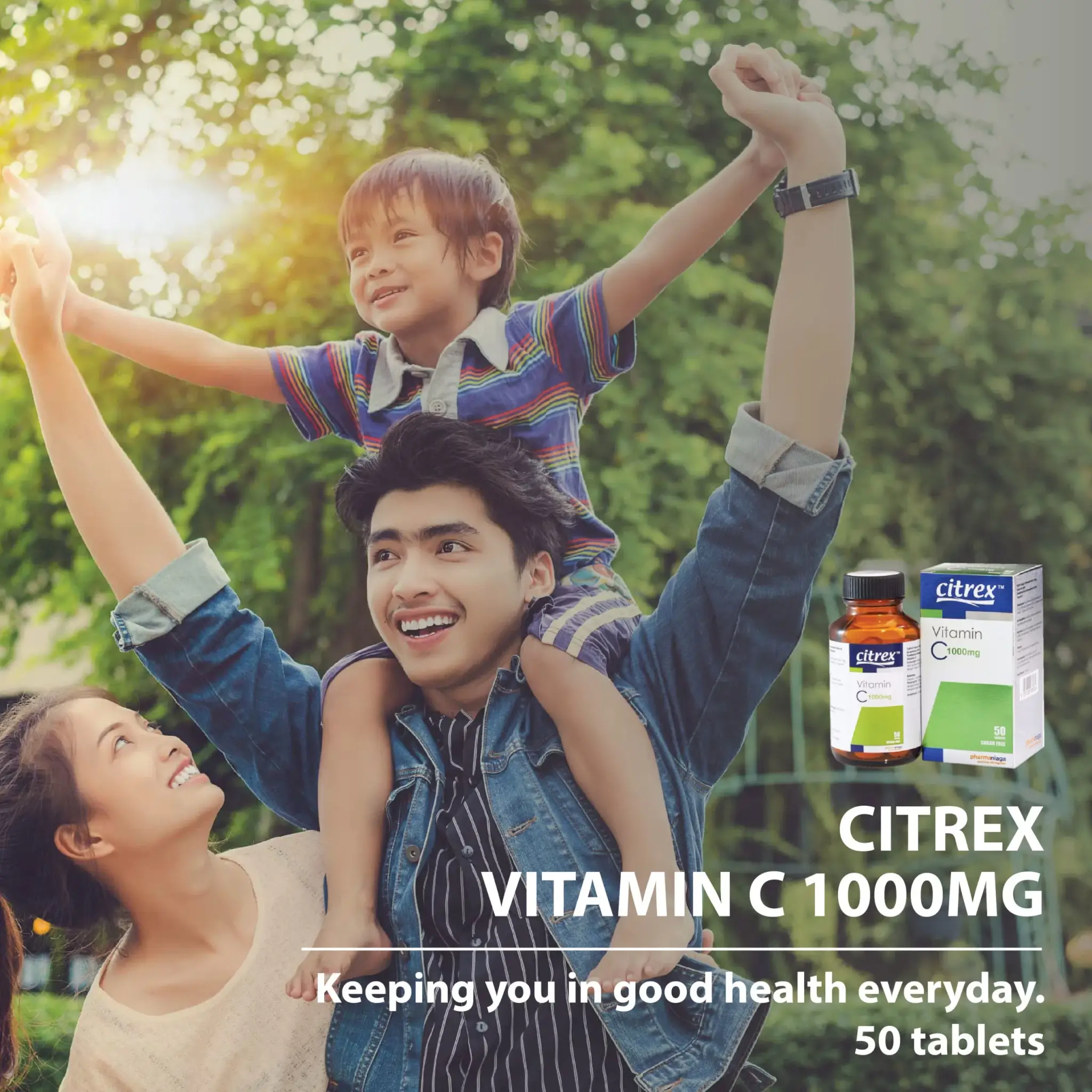 Citrex vitamin C 1000mg cara makan