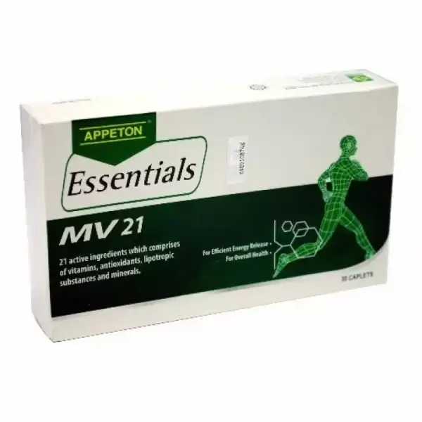 Appeton Multivitamin Essentials MV21 Caplet 30s