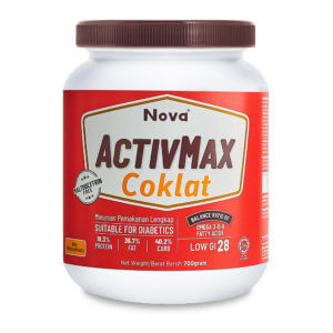 Nova ActivMax Chocolate 700gm Low Gi 28