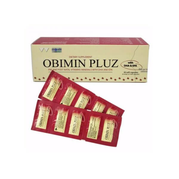 Obimin Pluz Capsule 30's For Pregnant & Breastfeeding Women