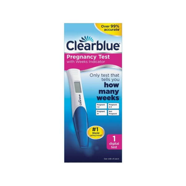 clearblue digital pregnancy test with weeks indicator