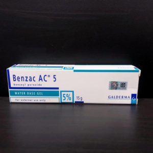 Benzoyl Peroxide 5 % Cream 15g old pack
