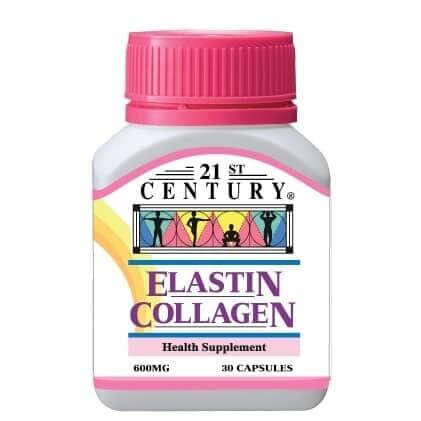 21st Century Elastin Collagen 600mg 30s