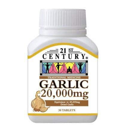 21st Century Garlic 20000mg Tablet