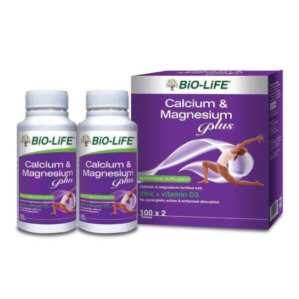 Calcium & Magnesium Plus 100 Tablet - Bio Life