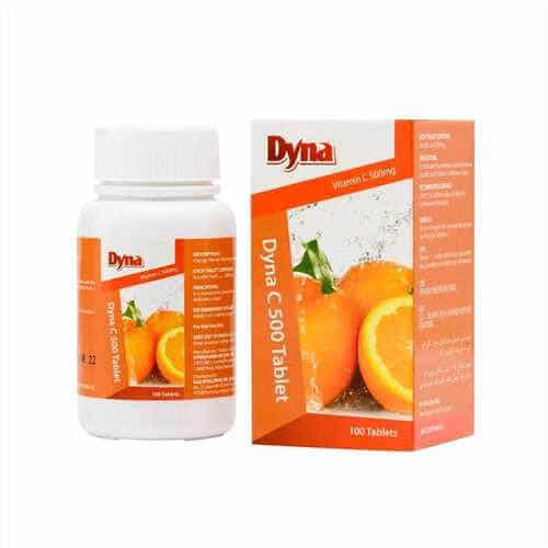 Dyna Vitamin C 500mg ( 100 Tablets)