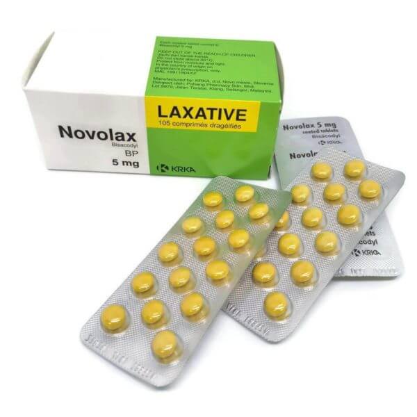 Novolax Bisacodyl 5mg For Constipation