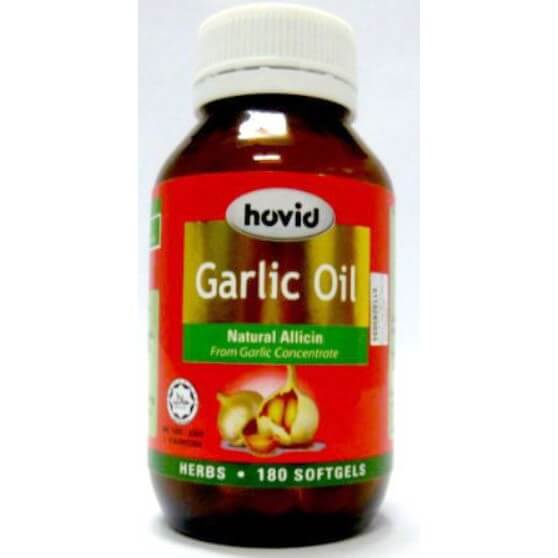 Hovid Garlic Oil 180's Softgels to boost your health