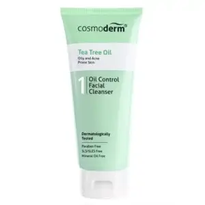 cosmoderm tea tree oil facial cleanser