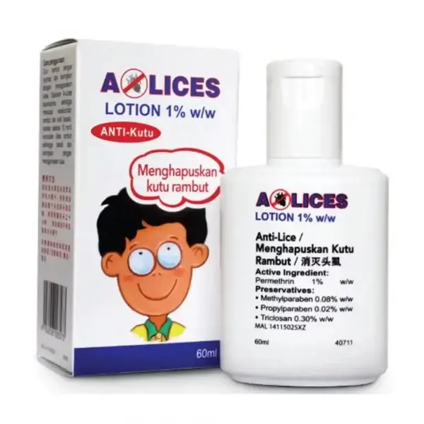 A-lices Lotion 60ml For Lice