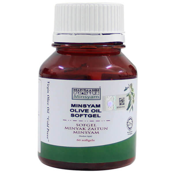 Minsyam Olive Oil Softgel 60 Capsule (Minyak Zaitun)