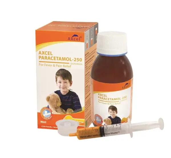 Axcel Paracetamol 250mg/5ml Syrup (orange)